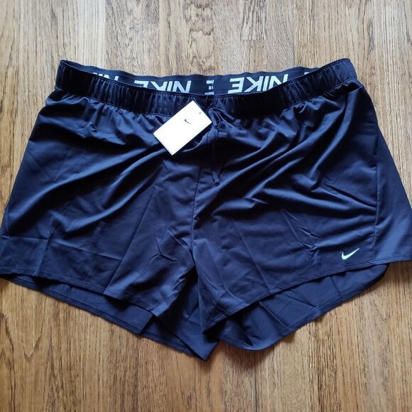 NWT - Nike Dri Fit Attack Plus Black Training Shorts Plus Size – Size 3X - Picture 5 of 5